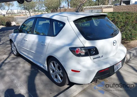 2008 Mazda Mazda3 S Sport из США, поврежденный, VIN JM1BK344081166428